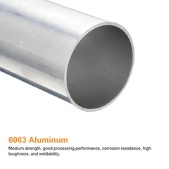 35mm OD 32mm Inner Dia 300mm Length 6063 Aluminum Tube