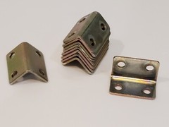 10PCS Steel Angle Bracket ,Heavy Duty L Brackets 1-1/2 inch x 1 inch