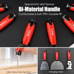 SHALL Drywall Knife Set, 7 Pcs Stainless Steel Drywall Hand Tool Kit