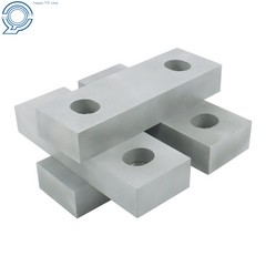 4 Pack For 6″ Vises Vise Jaws Reversible Aluminum Soft Jaws 6″ × 2″ × 1″