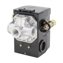 ❤️ 4 Port 95-125 PSI Universal Air Compressor Pressure Switch Control 1/4″ NPT