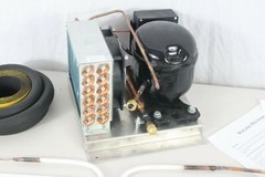 12/24v Conversion icebox to fridge with 39×10″ plate *No gas No Wiring* R134A