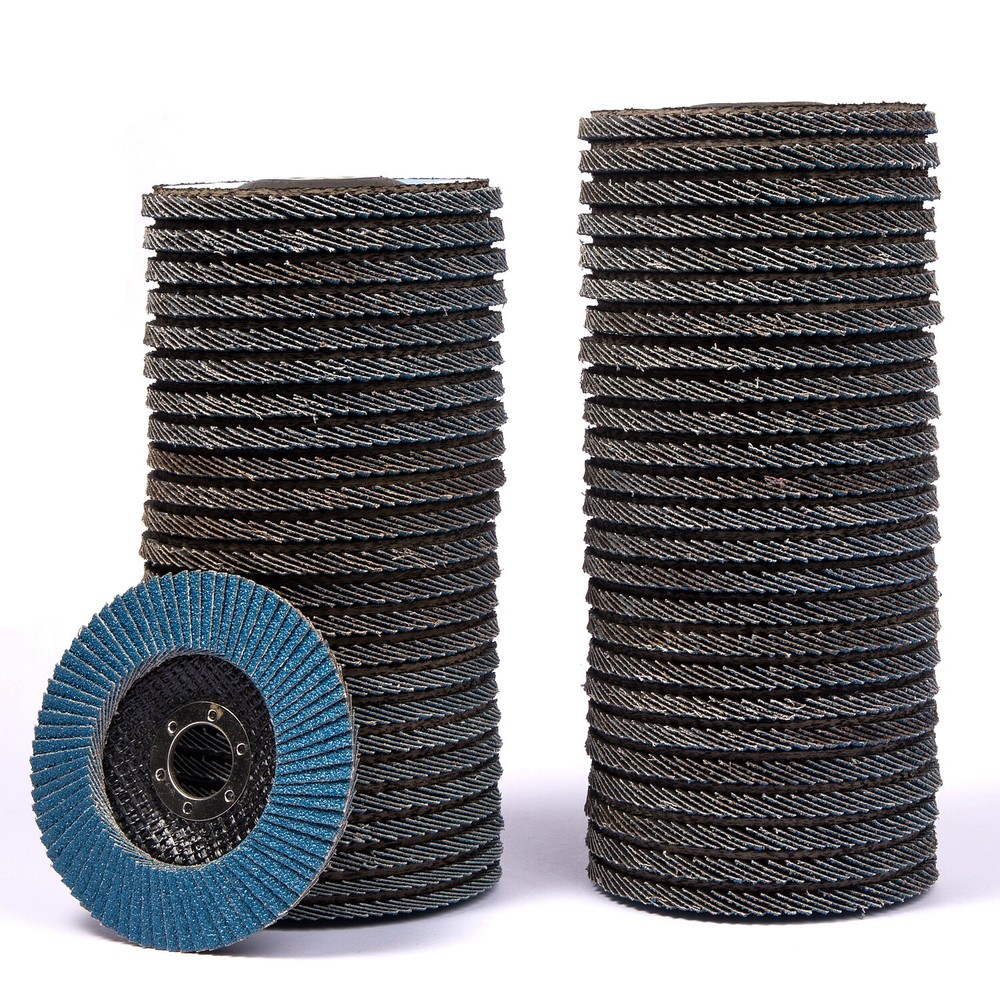 100X 40 Grit 4 1/2 4.5×7/8 Zirconia Flap Disc Angle Grinder Sanding Sander Wheel