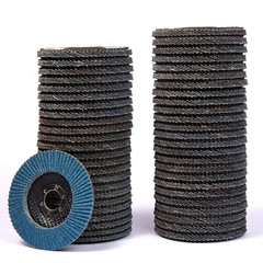 PACK 100 PREMIUM ZIRCONIA FLAP DISC SANDING GRINDING 4-1/2″ X 7/8″ 40 GRIT