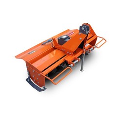 3Pt 42″ Rotary Tiller for Cat 1 Tractor, 540RPM PTO, Replaceable Tines, 5″ Depth