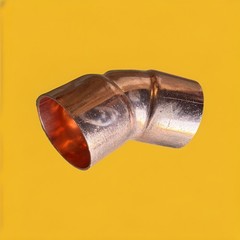 🔥1 Unit ~ Charman 1-1/2″ Copper 45° Elbow SR Sweat Solder Fittings🔥