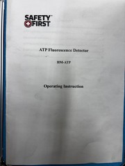 ATP Fluorescence Detector HM-ATP Safety First Hygiene Monitoring Kit