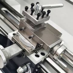 WM210V Precision Metal Bench Lathe Double Chuck Inch Thread Brushless Motor