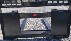 48″ Long 4,000 Pound Walk Through Pallet Forks Fits Bobcat Skid Steer Loader