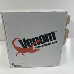 LOT x16 VENOM Water Activated Tape Rolls 2.75” x 450’ Fiberglass Reinforced 70mm