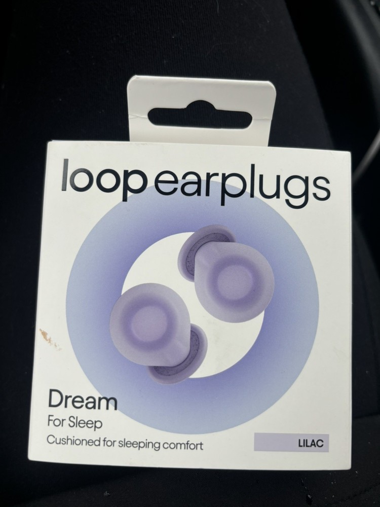 Loop Earplugs – Dream for Sleep (Lilac), Cushioned For Comfort, Napping Snoring