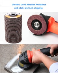 20x 4.5″ 4-1/2 Flap Discs 40 60 80 120 Grit Sanding Grinding Wheels Assorted T27