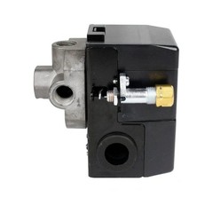 Pressure Switch Air Compressor 145-175 Psi 4 Port 26AMP w/0-200 psi Gauge & 200