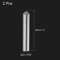 2Sets Diamond Dresser Tapered Point Grinding Wheel Dressing Tool 5/16″ x 2″