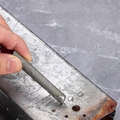 6PC Low Temperature Easy Melt Aluminum Silver Welding Rods Cored Wire Rod Solder