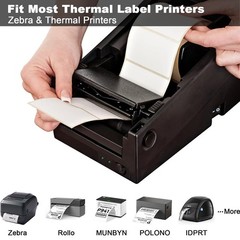 2.25″x1.25″ Direct Thermal Barcode Labels For Zebra LP2844 2842 1000 Labels/roll