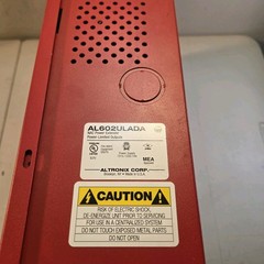 Altronix AL602ULADA NAC Power Extender 24VDC 6.5A Fire Alarm Power Supply READ