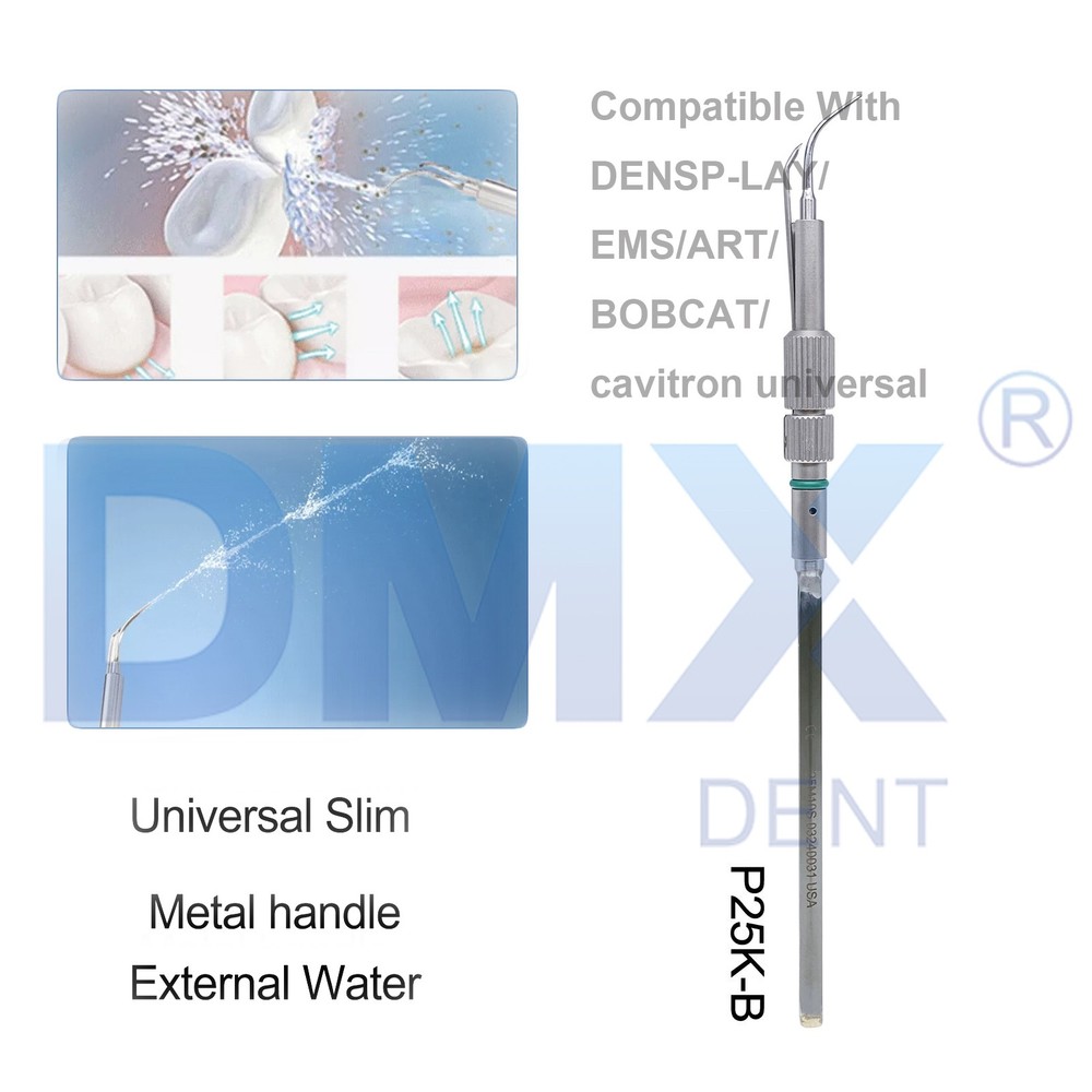 Dental Ultrasonic Scaler Insert Slim Tip 25 Khz P-100