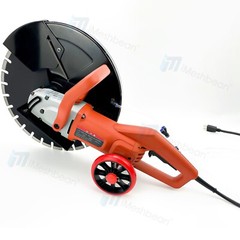 3200W Electric Power Disc Cutter Circular Demo Saw For Wet/Dry Concrete Guide Ro