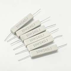 7W/10W/20W Resistor Wirewound Cement Ceramic Horizontal 0.1-510K Ohm 10pcs