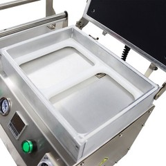 110V/60Hz Bench Vacuum Sealer 2 Slots Commercial Vacuum Skin Packaging Machine