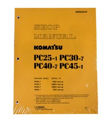 Komatsu PC25-1/PC30-7/PC40-7/PC45-1 Service Repair Manual – Part # SEBM020S0707