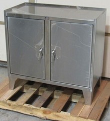 NEW Jamco ZP136 Stainless Steel 2-Door Cabinet for Medical Hospital Industrial +