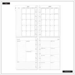 2026/2027 Happy Planner Eternal Stars Mini Dashboard Layout Planer