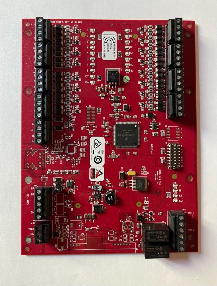 LNL-1100-S3 Lenel Security Alarm Input Control Module Board.
