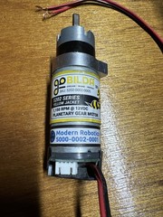 Go Bilda 5202 Yellow Jacket Planetary Gear Motor 1150 RPM 12V DC Used Untested
