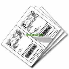 1000 Self Adhesive Mailing Shipping Labels 8.5″x5.5″ Paypal eBay USPS UPS FedEx