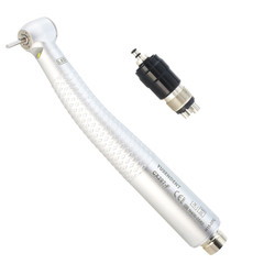 Dental High Speed Handpiece 4 Hole LED Self Power Air Turbine NSK QD-J Coupler