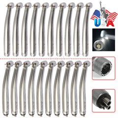 E-generator Dental LED Fiber Optic High Speed Handpiece 2/4hole hand piece YBM