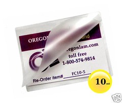 500/pack Hot 10 Mil File Card Laminating Pouches 3-1/2 x 5-1/2 Clear 3.5 x 5.5