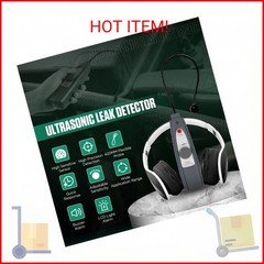 Ultrasonic Leak Detector 40KHz±2KHz Air Leak Detector Sensitivity Adjustable Aut