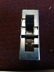 Four position, double contacts, slide switch. many wired configurations, NOS!