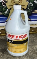 Betco Ph7 Neutral Daily Floor Cleaner Concentrate, Yellow, 1 Gallon, 134, YB