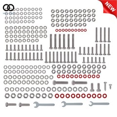 300 × Nuts and bolts Assortment Kits 1/4-20 5/16-18 3/8-16 304 Stainless Steel