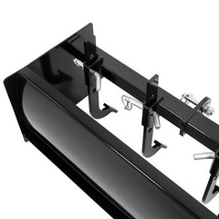 55″ Tow Behind Box Scraper Blade Three-Point Quick Hitch For Cat 0 Cat 1 Tractor
