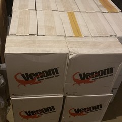 LOT x16 VENOM Water Activated Tape Rolls 2.75” x 450’ Fiberglass Reinforced 70mm