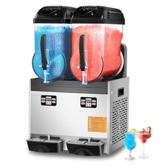 Uimoso Dual 12L Tank Frozen Beverage Machine for Slushies and Smoothies