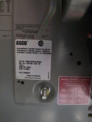 ASCO 104 amp 208v 3 phase D03ATSA30104CGXC automatic transfer switch NEW
