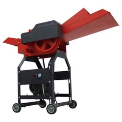 4-Blade Hay Cutter Pulverizer Feed Chaff Crop Straw Breaker 220V 400-800kg/h