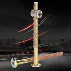 Furniture Socket Button Head Screws Bolts With Nuts (90mm)