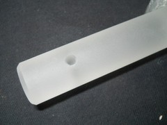 Chemglass 25.4mm x 44.9″ Replacement Glass Stirrer Shaft for 50L Short Reactors
