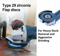 SATC 20x 4.5″ 4-1/2 Flap Disc 40 60 80 120 Grit Angle Grinder Sanding Grinding