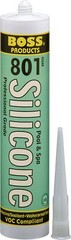 Clear Silicone Adhesive Sealant 10.3 Oz for Pools Spas and Bathroom Tiles