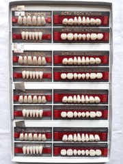 Teeth Acrylic Denture Ruthinium Acryrock 4 Full Set A1 M13, M14, M15, M17, M18