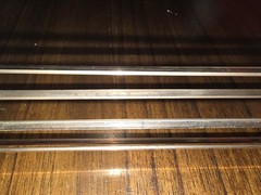 7 PIECES HARRIS STAY-SILV 15% SILVER SOLDERING RODS. BCuP-5