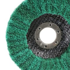 5x Nylon Flap Disc 4-1/2″ Metal Steel Cleaning Polishing Wheel Pad Angle Grinder